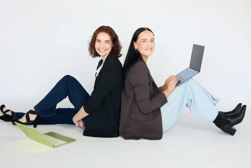 Hannah and Gwyn of Enquire Marketing